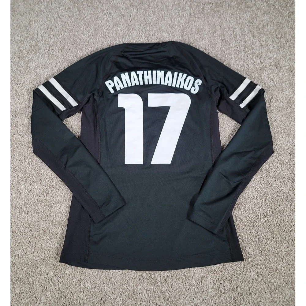 Nike Panathinaikos Volleyball Jersey Small Black Authentic Greek Womens #17